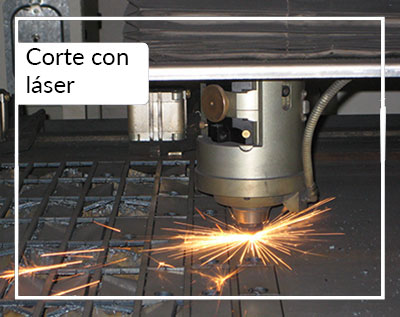 Corte con láser